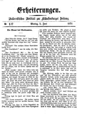 Erheiterungen (Aschaffenburger Zeitung) Montag 5. Juni 1871