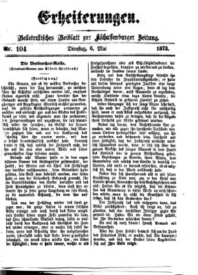 Erheiterungen (Aschaffenburger Zeitung) Dienstag 6. Mai 1873