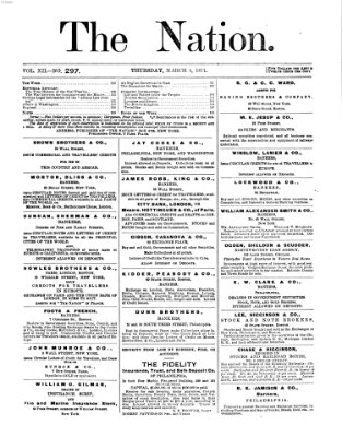 The nation Donnerstag 9. März 1871