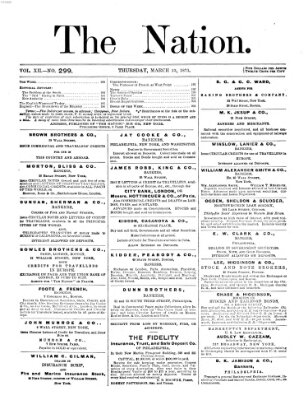 The nation Donnerstag 23. März 1871