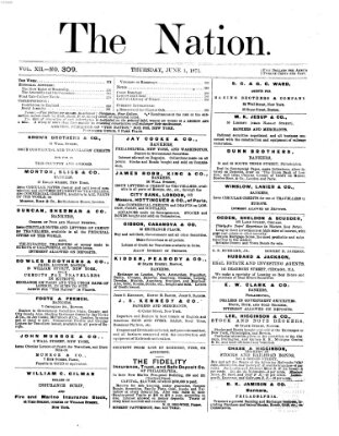 The nation Donnerstag 1. Juni 1871