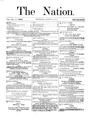 The nation Donnerstag 17. August 1871