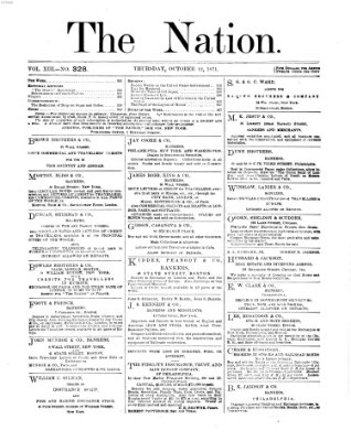 The nation Donnerstag 12. Oktober 1871
