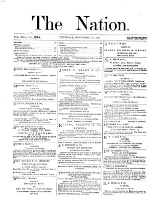 The nation Donnerstag 23. November 1871