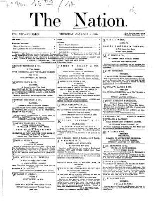 The nation Donnerstag 4. Januar 1872