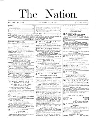 The nation Donnerstag 9. Mai 1872