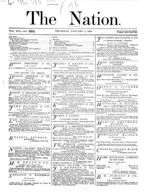 The nation Donnerstag 2. Januar 1873