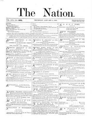 The nation Donnerstag 9. Januar 1873