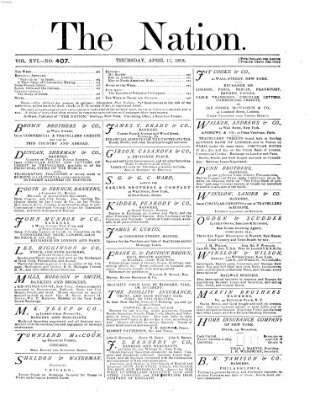 The nation Donnerstag 17. April 1873