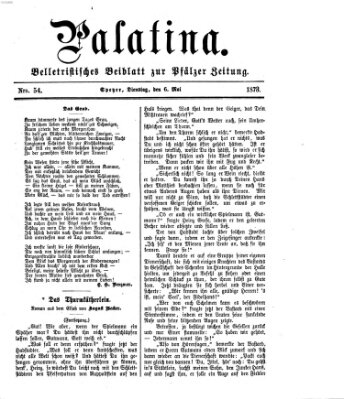 Palatina (Pfälzer Zeitung) Dienstag 6. Mai 1873