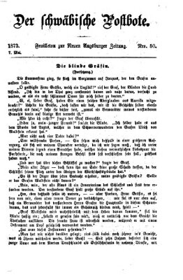 Der schwäbische Postbote (Neue Augsburger Zeitung) Mittwoch 7. Mai 1873