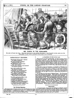 Punch Samstag 1. Juli 1871