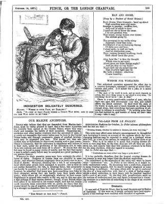 Punch Samstag 14. Oktober 1871