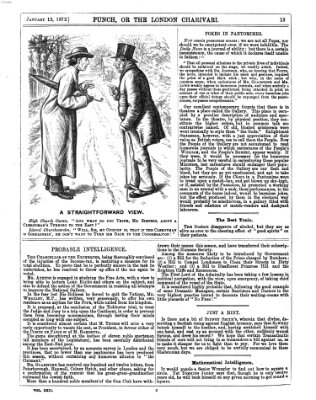 Punch Samstag 13. Januar 1872