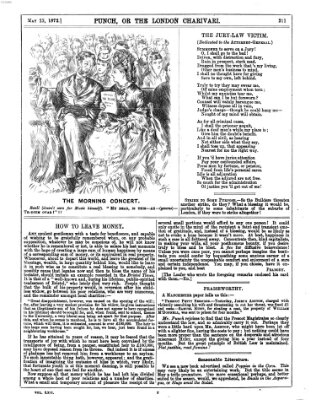 Punch Samstag 25. Mai 1872