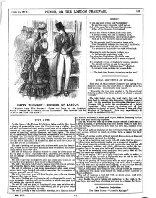 Punch Samstag 22. Juni 1872