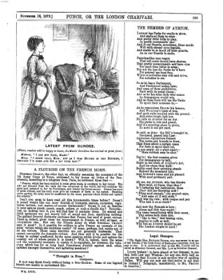 Punch Samstag 16. November 1872