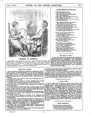 Punch Samstag 7. Juni 1873