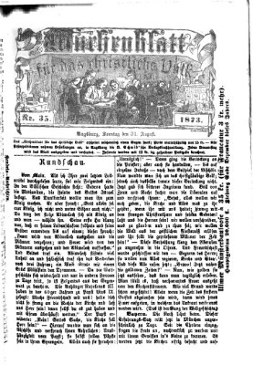 Wochenblatt für das christliche Volk Sonntag 31. August 1873