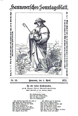 Hannoversches Sonntagsblatt Sonntag 2. April 1871