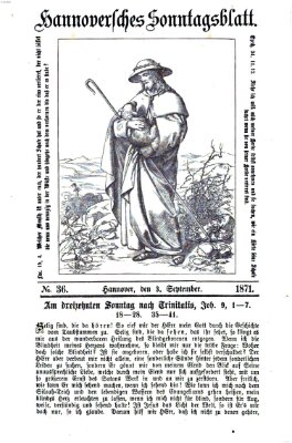 Hannoversches Sonntagsblatt Sonntag 3. September 1871