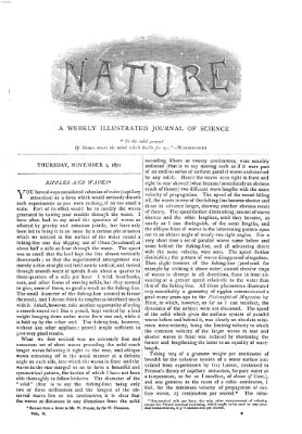 Nature Donnerstag 2. November 1871