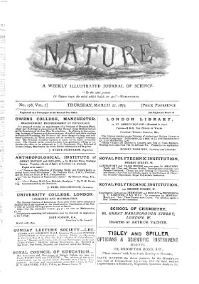 Nature Donnerstag 27. März 1873