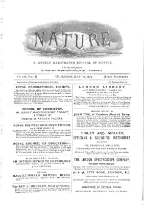 Nature Donnerstag 22. Mai 1873