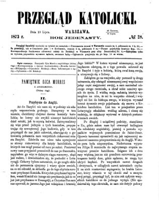 Przegląd Katolicki Donnerstag 10. Juli 1873