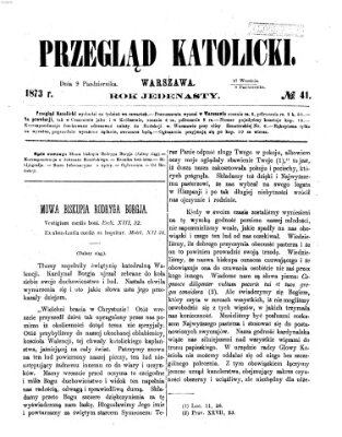 Przegląd Katolicki Donnerstag 9. Oktober 1873