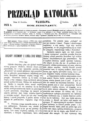 Przegląd Katolicki Donnerstag 25. Dezember 1873