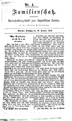 Familienschatz (Bayerischer Kurier) Dienstag 16. Januar 1872