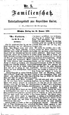 Familienschatz (Bayerischer Kurier) Freitag 19. Januar 1872