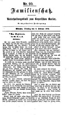 Familienschatz (Bayerischer Kurier) Dienstag 6. Februar 1872