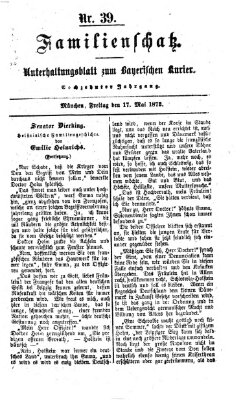 Familienschatz (Bayerischer Kurier) Freitag 17. Mai 1872