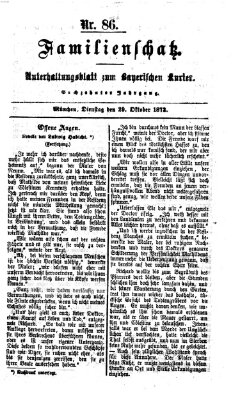 Familienschatz (Bayerischer Kurier) Dienstag 29. Oktober 1872