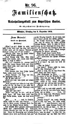 Familienschatz (Bayerischer Kurier) Dienstag 3. Dezember 1872