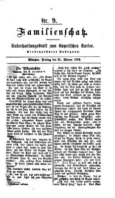 Familienschatz (Bayerischer Kurier) Freitag 31. Januar 1873