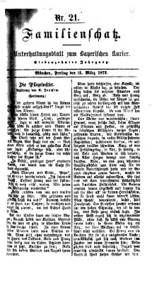 Familienschatz (Bayerischer Kurier) Freitag 14. März 1873