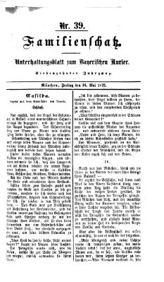 Familienschatz (Bayerischer Kurier) Freitag 16. Mai 1873