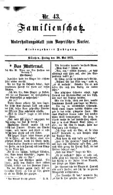 Familienschatz (Bayerischer Kurier) Freitag 30. Mai 1873