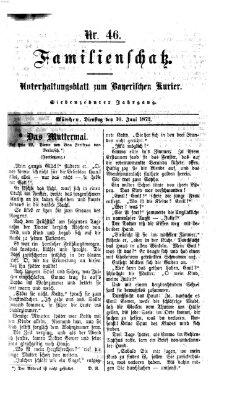 Familienschatz (Bayerischer Kurier) Dienstag 10. Juni 1873