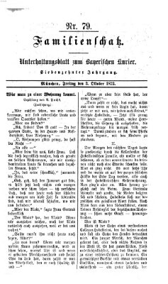 Familienschatz (Bayerischer Kurier) Freitag 3. Oktober 1873