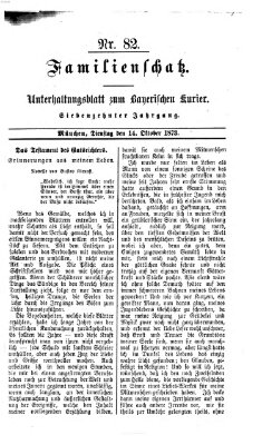 Familienschatz (Bayerischer Kurier) Dienstag 14. Oktober 1873