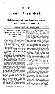 Familienschatz (Bayerischer Kurier) Dienstag 2. Dezember 1873