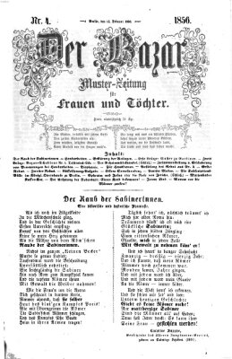 Der Bazar Freitag 15. Februar 1856