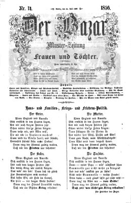 Der Bazar Dienstag 15. Juli 1856