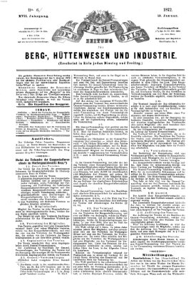 Der Berggeist Freitag 19. Januar 1872