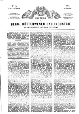 Der Berggeist Freitag 26. Januar 1872