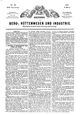 Der Berggeist Freitag 8. März 1872